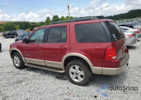 2005 Ford Explorer Eddie Bauer from USA, damaged, VIN 1FMDU64W35UA30791